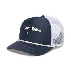 Flat Bill Trucker Hat