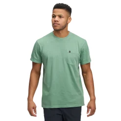 Men's Diamond Patch Short Sleeve Pocket Tee