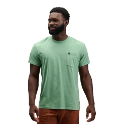 Men's Diamond Patch Short Sleeve Pocket Tee
