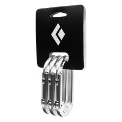 Oval Keylock Carabiner 3 Pack