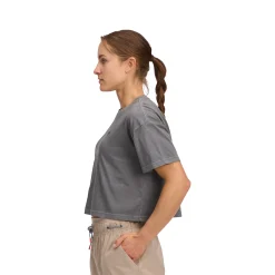 Women's Diamond Crop Short Sleeve Tee