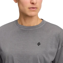 Women's Diamond Crop Short Sleeve Tee