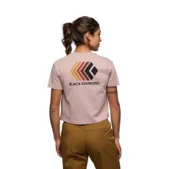 Women's Faded Crop Short Sleeve Tee