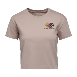 Women's Faded Crop Short Sleeve Tee