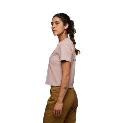 Women's Faded Crop Short Sleeve Tee