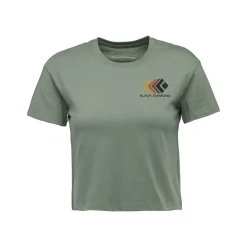 Women's Faded Crop Short Sleeve Tee